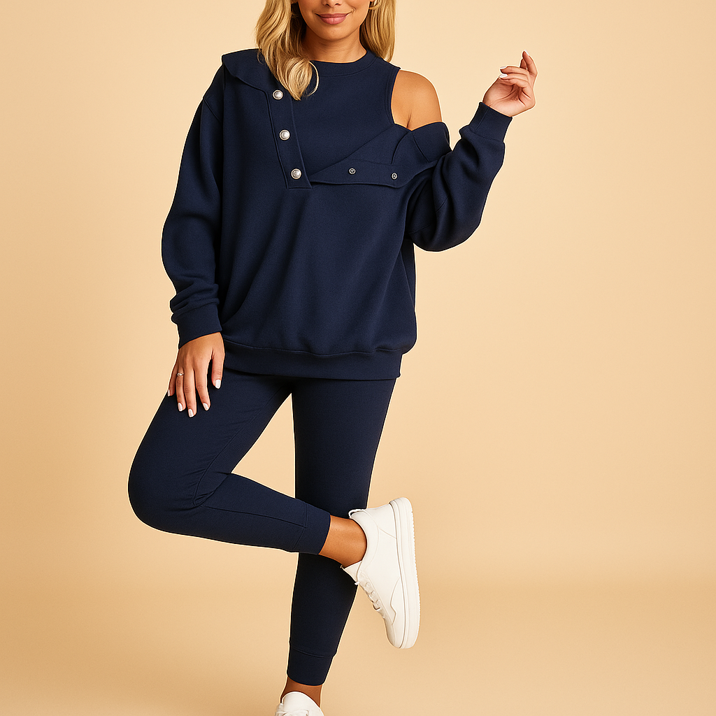 Bequeme Damen Hoodie und Jogginganzug aus weichem Material | Valerie-Genf Boutique