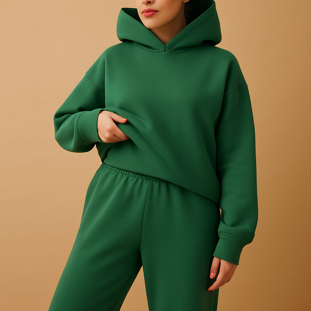 Bequeme oversized Loungewear mit Hoodie und Jogginghose | Chloé-Genf Boutique