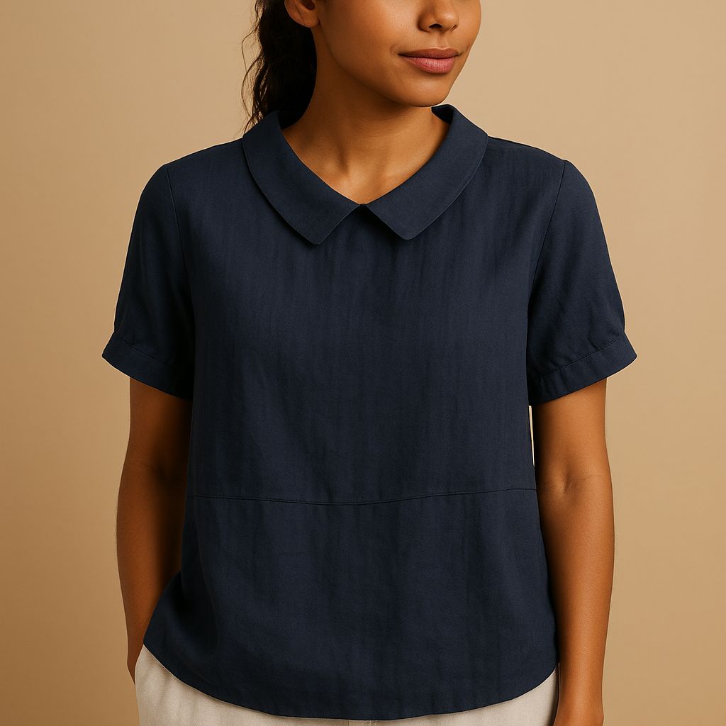 Elegante Bluse Damen mit Maßgeschneiderter Passform für Büro | Anna-Genf Boutique