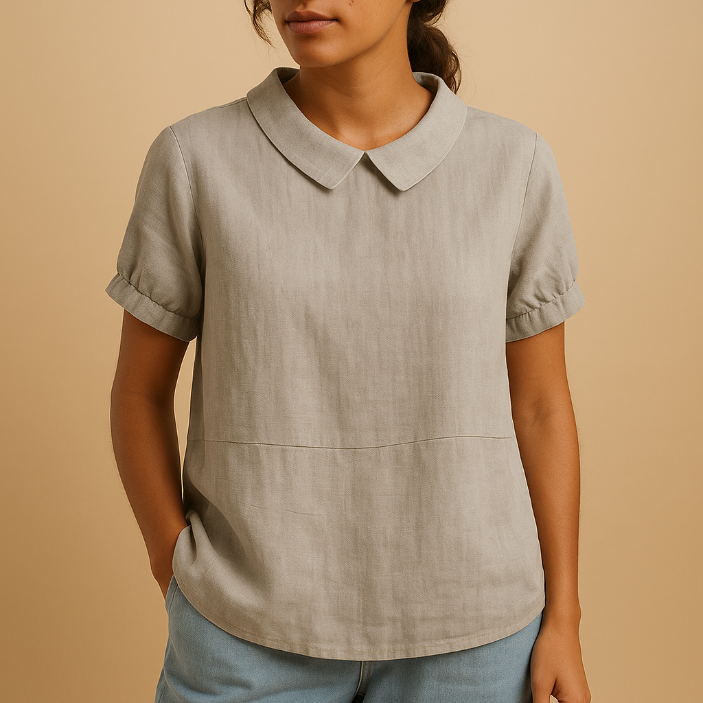 Elegante Bluse Damen mit Maßgeschneiderter Passform für Büro | Anna-Genf Boutique