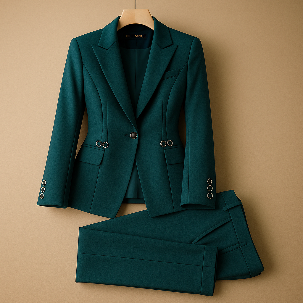 Eleganter Blazer mit passender Hose für Damen | Anna-Genf Boutique