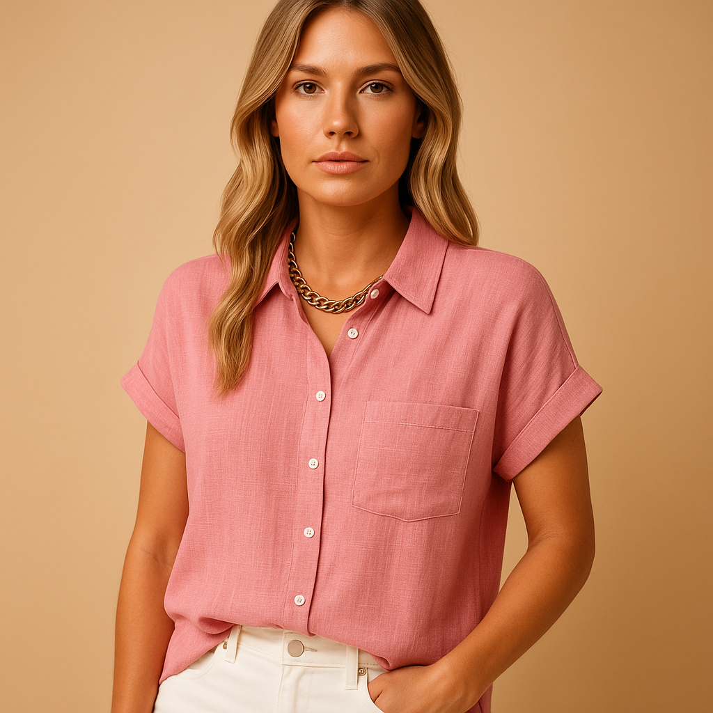 Lina | Luftige Sommerbluse für Damen-Genf Boutique