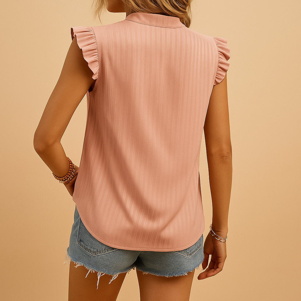 Oberteile für Damen mit Bohemian Print und fließender Passform | Lara-Genf Boutique