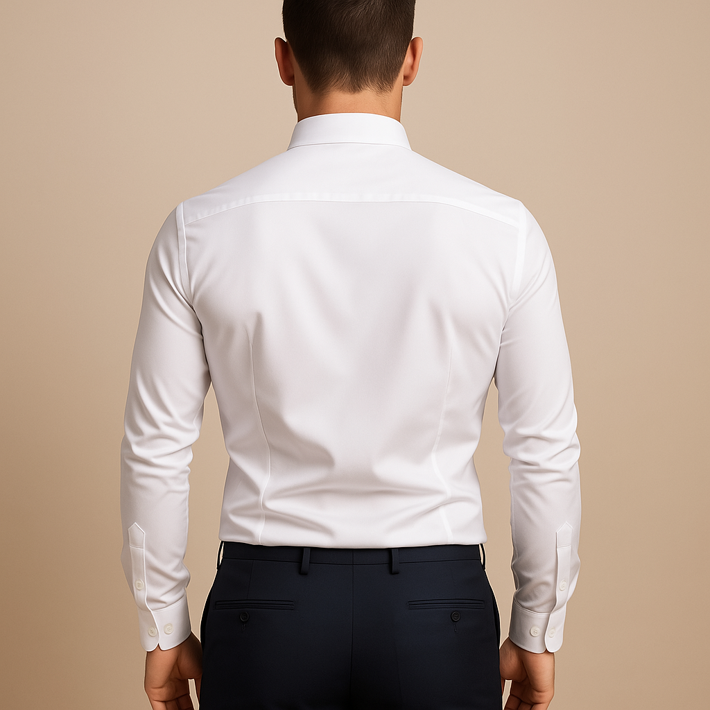 Herren Hemd mit Langen Ärmeln für Elegante Anlässe | Bram-3