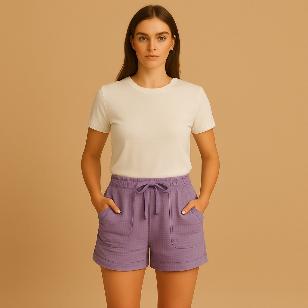 Atmungsaktive Leinenshorts für Damen mit komfortabler Passform | Lotte-Genf Boutique