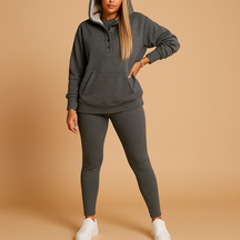 Bequeme Damen Hoodie und Jogginganzug aus weichem Material | Valerie-Genf Boutique