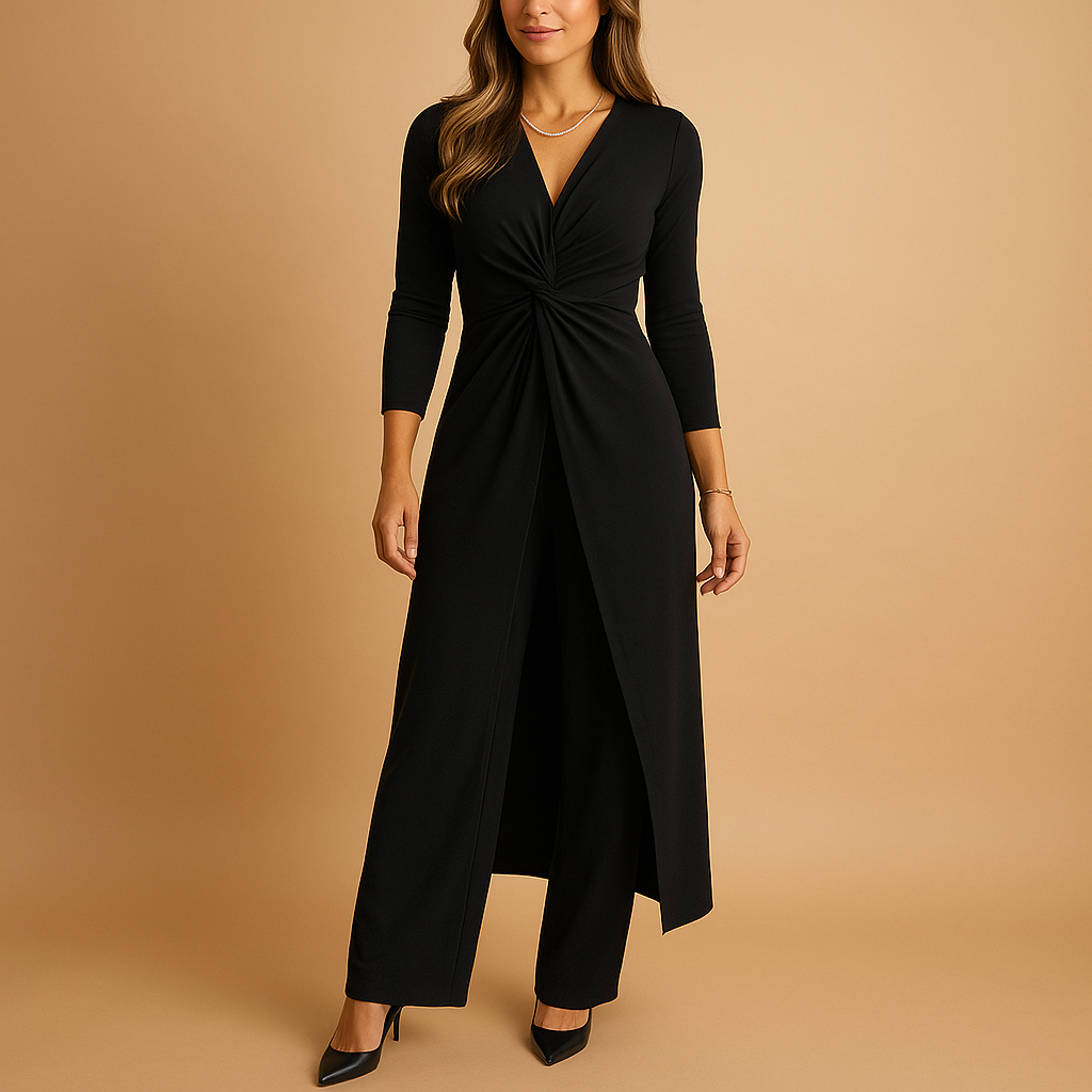 Bequeme Damen Lounge Set mit Top und Hose | Jill-Genf Boutique