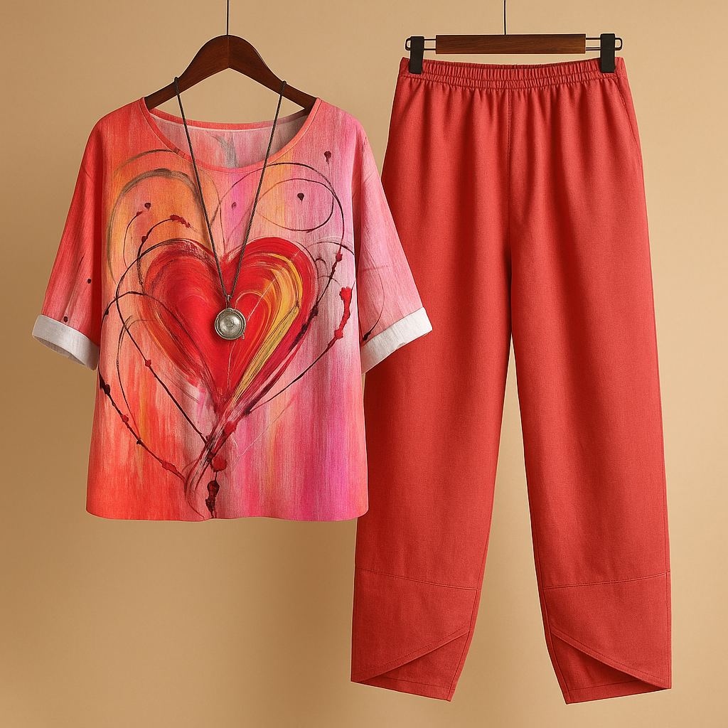 Bequeme luftige Damen Zweiteiler für den Sommer | Nena-Genf Boutique
