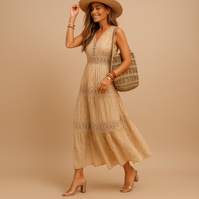  Yara | Boho Sommerkleid mit Ibiza Suchen Sie nach Frauen-3