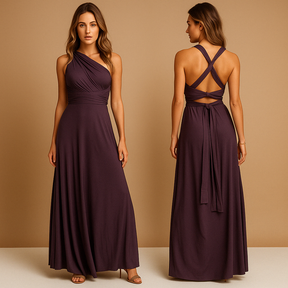  Mila | Wickelkleid mit Länge Bändern für Damen-4
