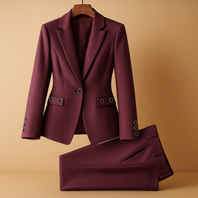 Eleganter Blazer mit passender Hose für Damen | Anna-Genf Boutique