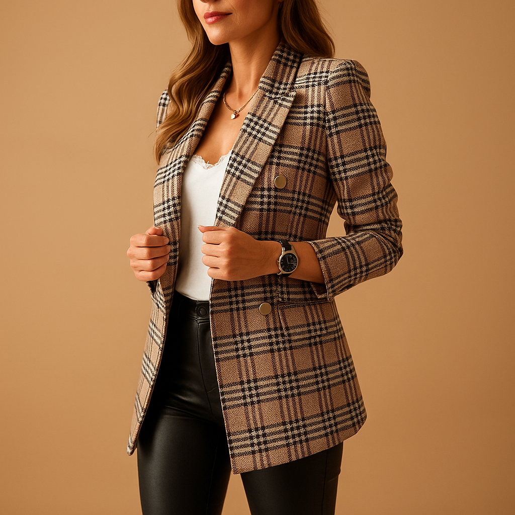 Eleganter Blazer mit schmeichelhaftem Schnitt für Damen | Lara-Genf Boutique