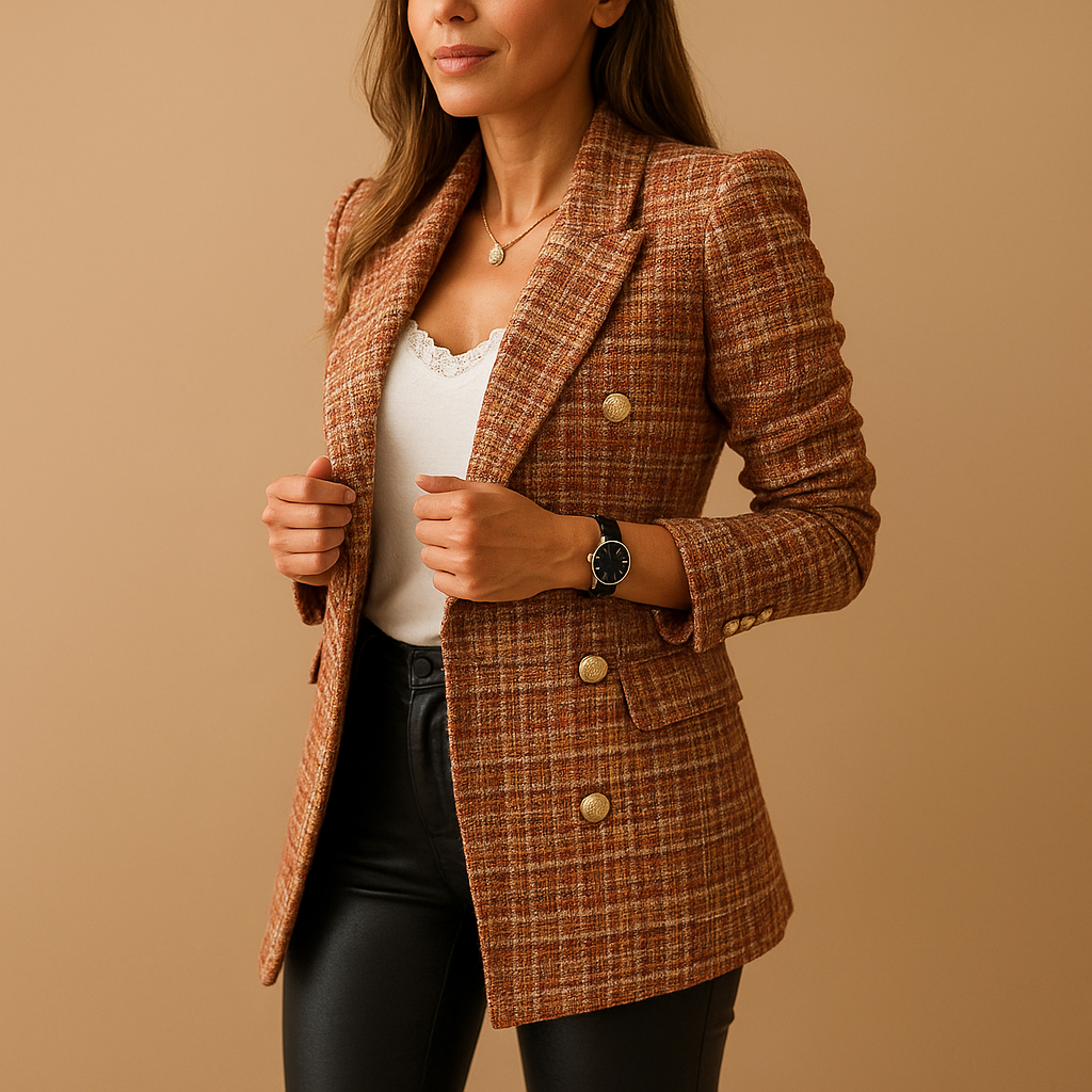 Eleganter Blazer mit schmeichelhaftem Schnitt für Damen | Lara-Genf Boutique