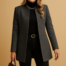 Eleganter taillierter Blazer aus atmungsaktivem Stoff | Lianne-Genf Boutique
