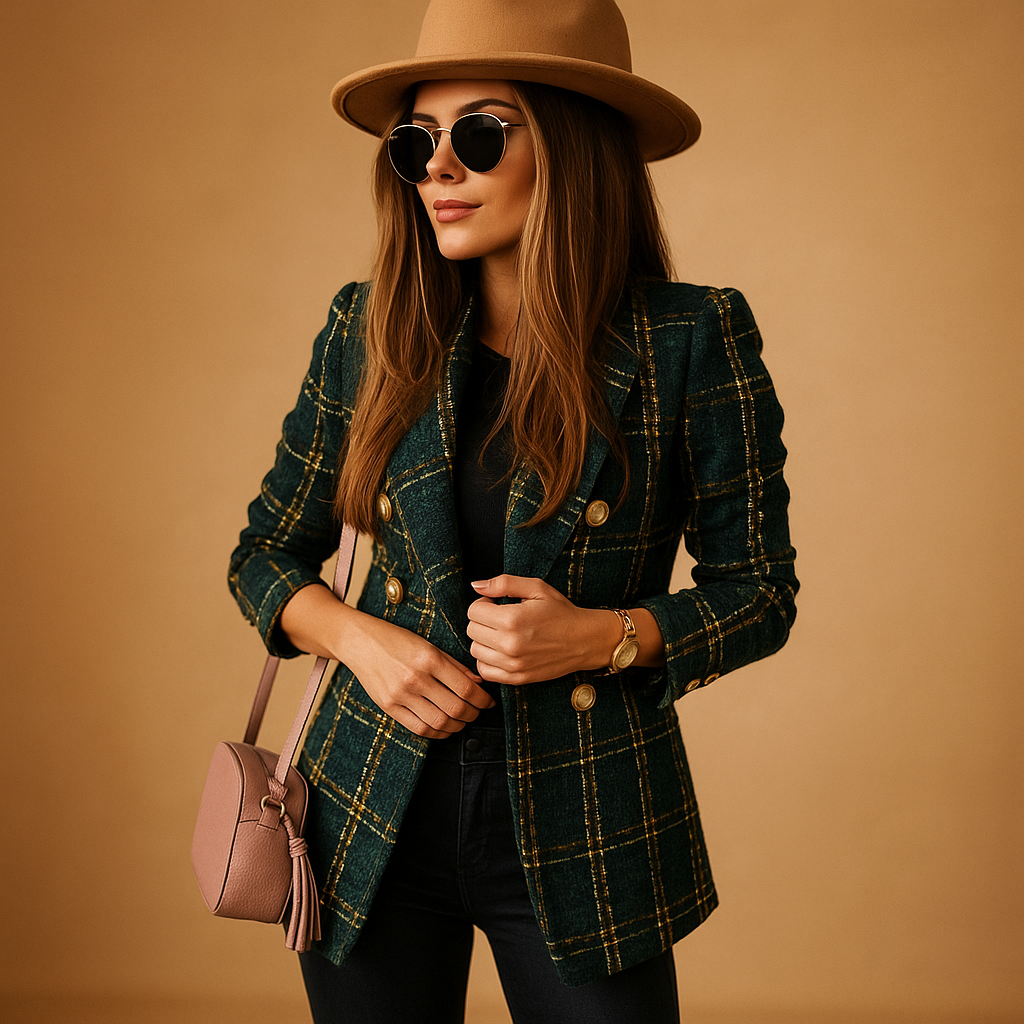 Eleganter taillierter Blazer für Damen | Tessa-Genf Boutique