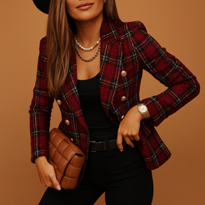 Eleganter taillierter Blazer für Damen | Tessa-Genf Boutique