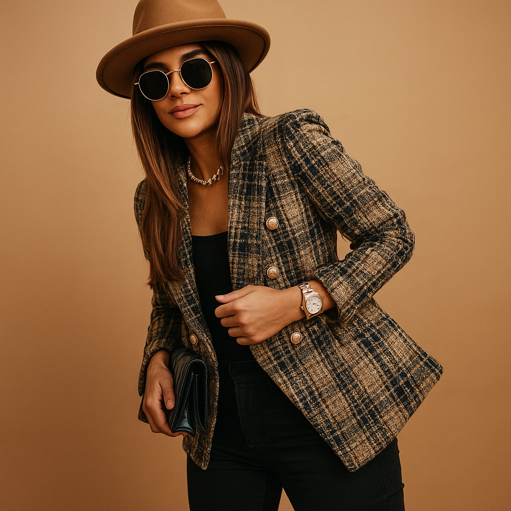 Eleganter taillierter Blazer für Damen | Tessa-Genf Boutique