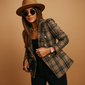 Eleganter taillierter Blazer für Damen | Tessa-Genf Boutique