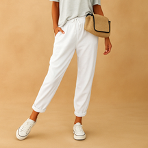 Leichte Sommerhose Damen mit lockerer Passform | Lena-Genf Boutique