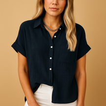 Lina | Luftige Sommerbluse für Damen-Genf Boutique