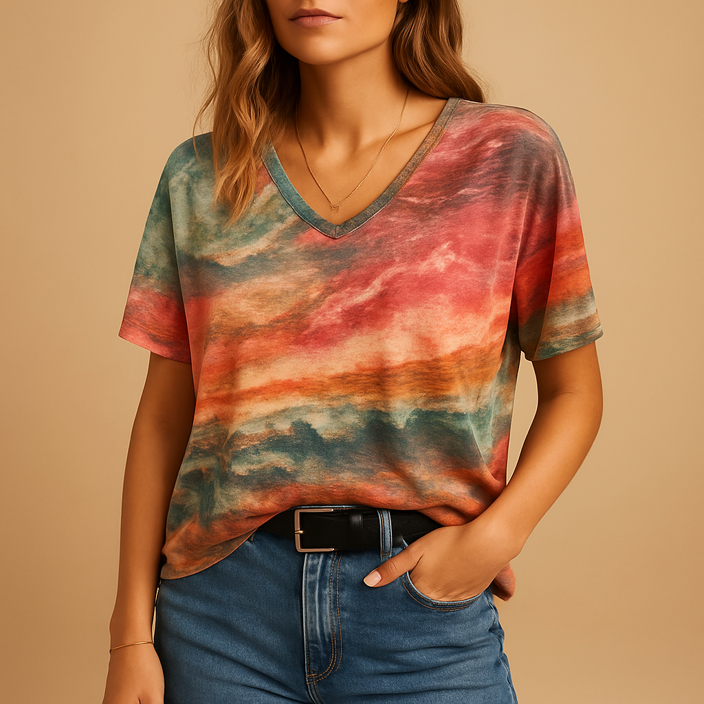 Luftiges Boho Top mit eleganten Details für Sommerlooks | Marissa-Genf Boutique