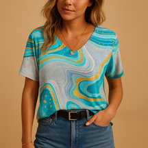 Luftiges Boho Top mit eleganten Details für Sommerlooks | Marissa-Genf Boutique