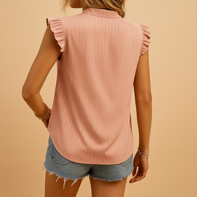 Oberteile für Damen mit Bohemian Print und fließender Passform | Lara-Genf Boutique