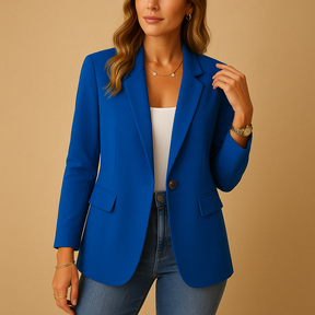 Taillierter Blazer für Damen mit elastischer Passform | Yara-Genf Boutique