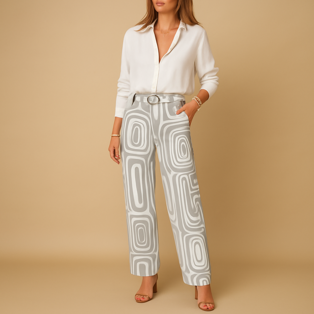 Zeitlose Damenbluse und Hose für jeden Anlass | Hannelore-Genf Boutique