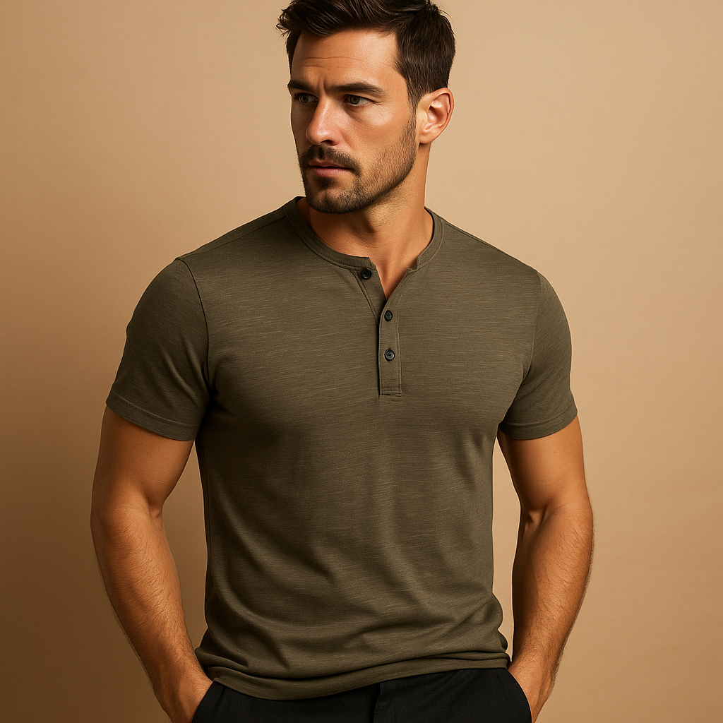 Hochwertiges Baumwoll T-Shirt für Männer | Cuyler-1