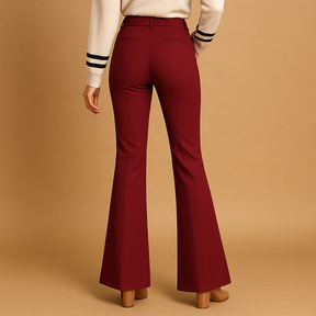 Hosen Damen mit Hoher Taille und Weitenbeinen | Renée-4