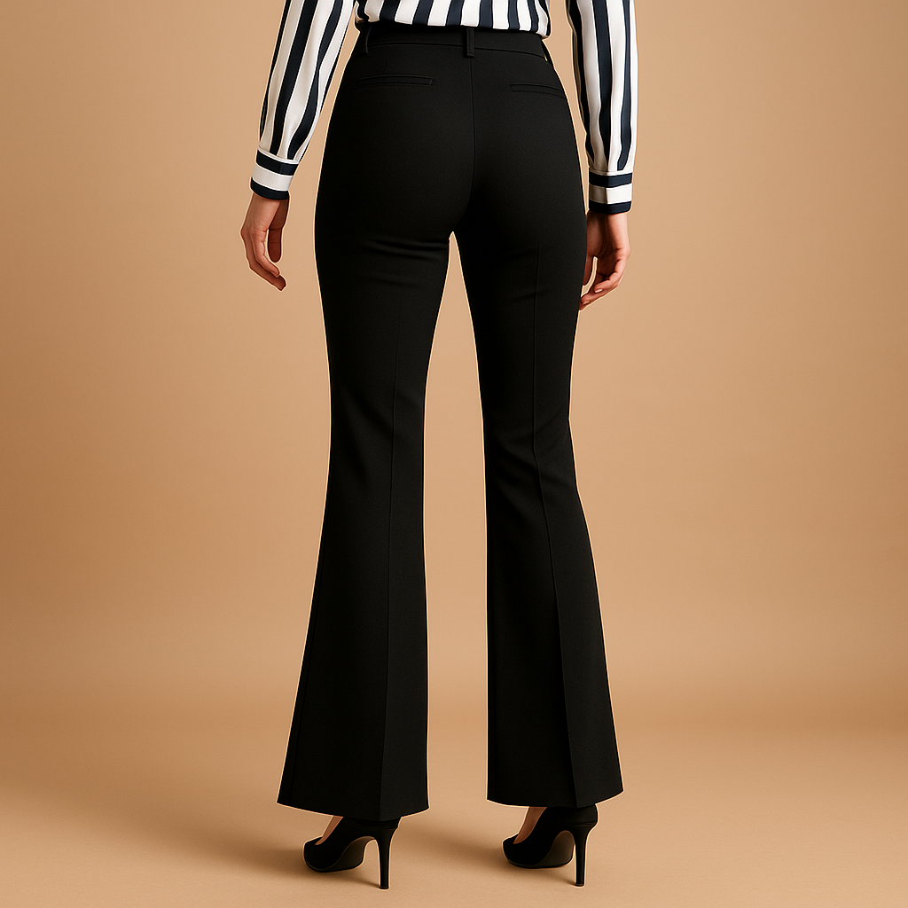Hosen Damen mit Hoher Taille und Weitenbeinen | Renée-2