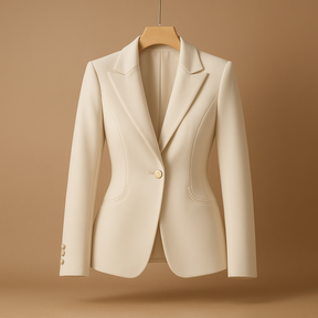 Eleganter Slim Fit Blazer mit Umkehrhalskragen | Jasmin-3